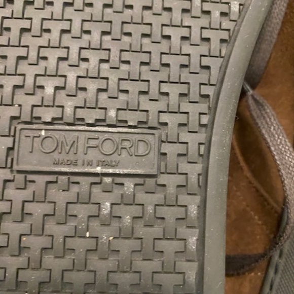 Tom Ford Clarence Brown Suede Chukka Boots Size 11 - Picture 10 of 16